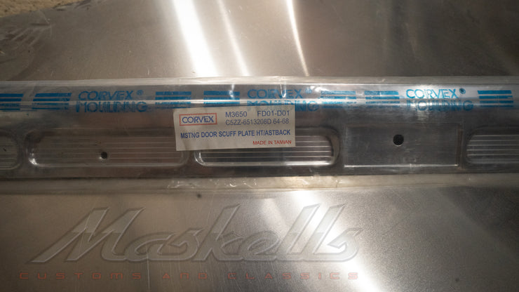 64-68 Ford Mustang door scuff plate
